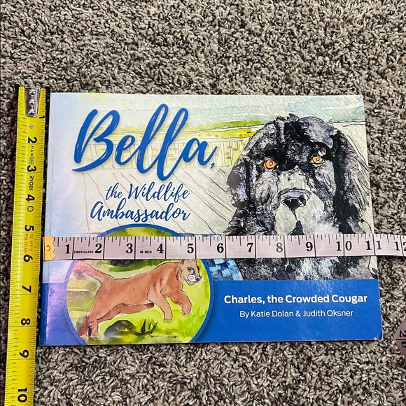 Book: Bella the wildlife ambassador series “Charles, the Crowded Cougar” - Picture 16 of 17